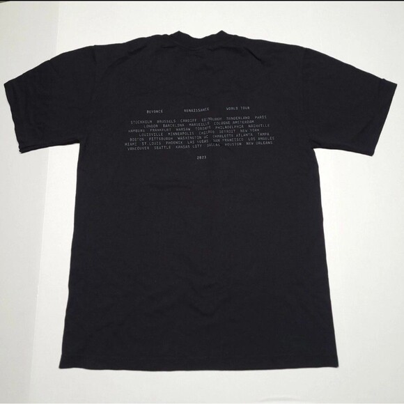 NWT BEYONCE Renaissance World Tour Shirt Official RWT 2023 CONCERT Merch Small - Picture 2 of 4